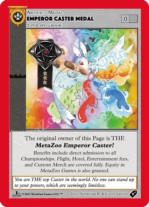 Emperor Caster Medal
