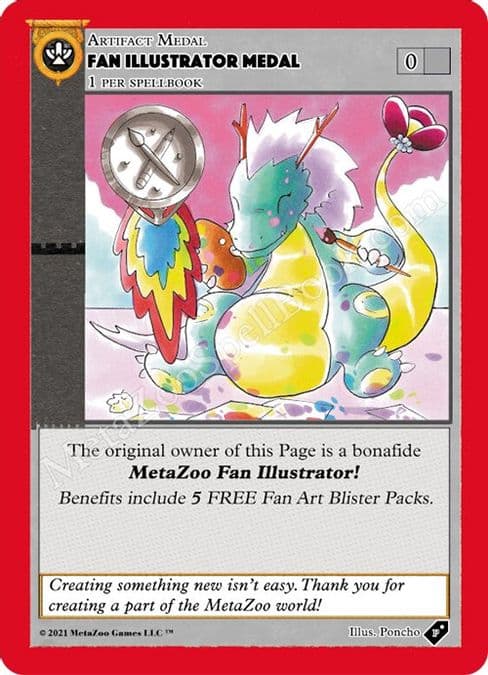 Fan Illustrator Medal
