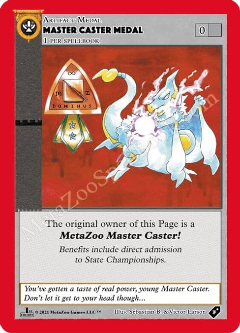 Master Caster Medal