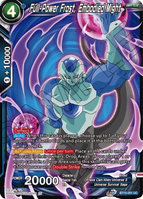 Full-Power Frost, Embodied Might