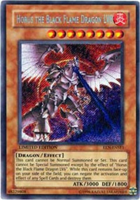 Horus The Black Flame Dragon LV8
