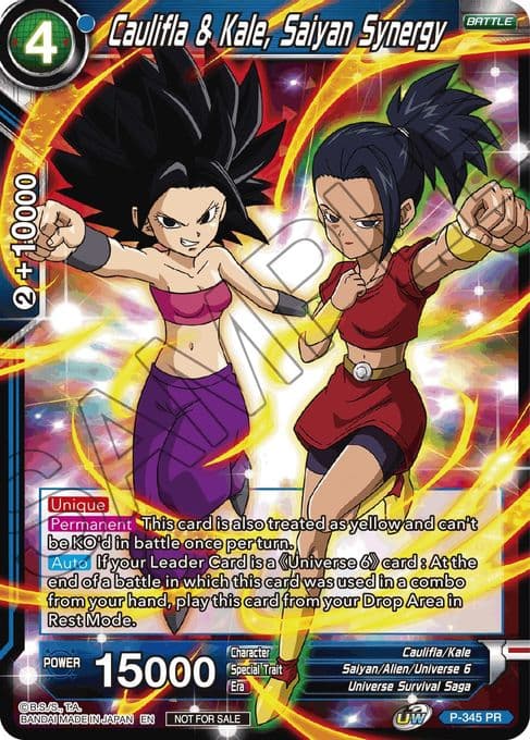 Caulifla & Kale, Saiyan Synergy