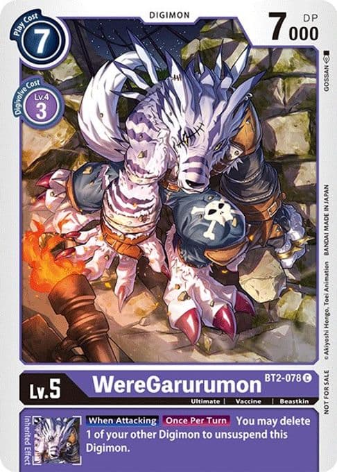WereGarurumon - BT2-078 (Official Tournament Pack Vol.3)