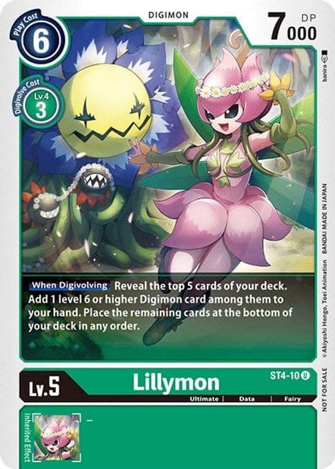 Lillymon (Official Tournament Pack Vol.3)