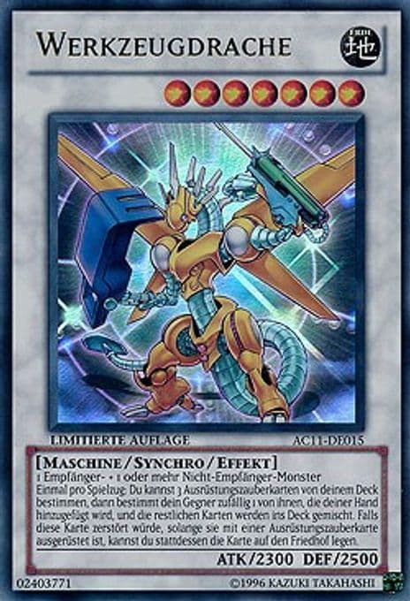Power Tool Dragon (German) - "Werkzeugdrache"