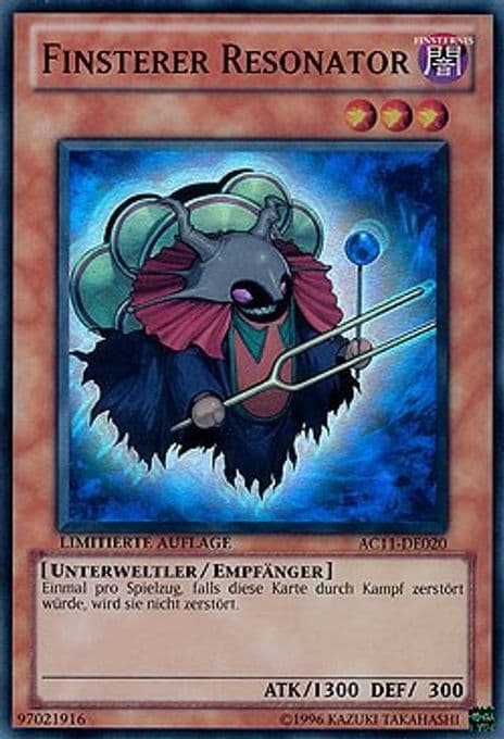 Dark Resonator (German) - "Finsterer Resonator"