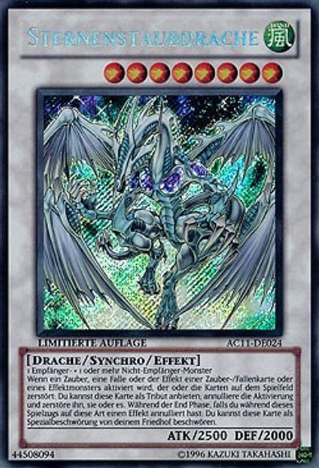 Stardust Dragon (German) - "Sternenstaubdrache"