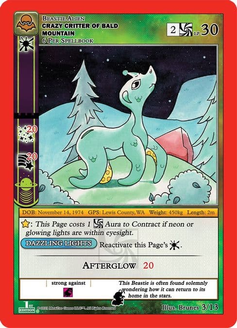 Crazy Critter of Bald Mountain