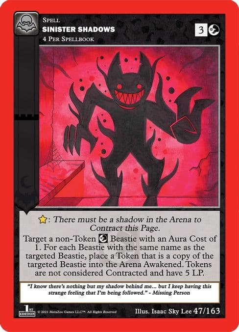 Sinister Shadows