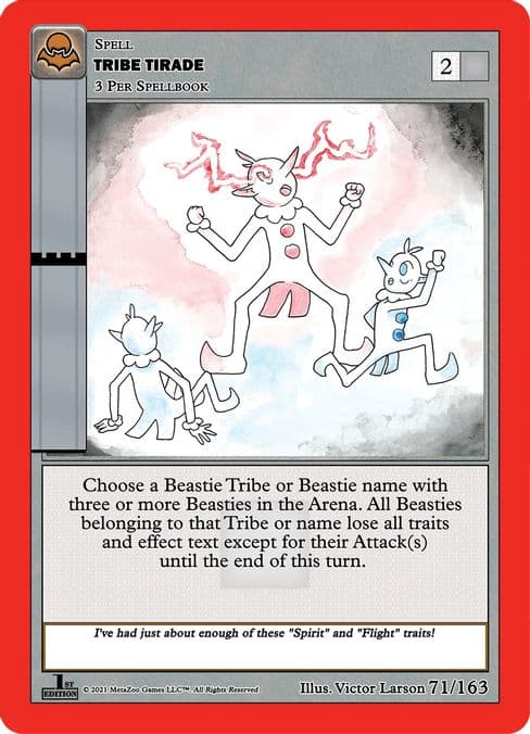 Tribe Tirade