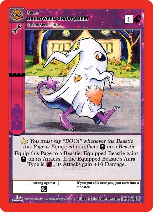 Halloween Ghost Sheet