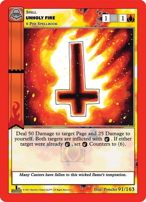 Unholy Fire