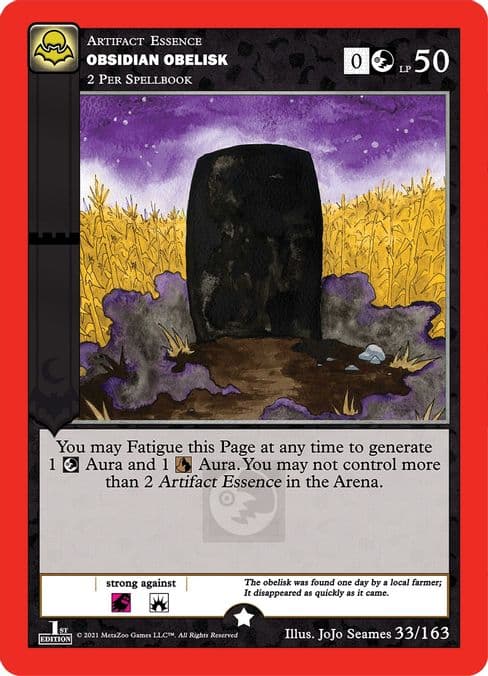 Obsidian Obelisk