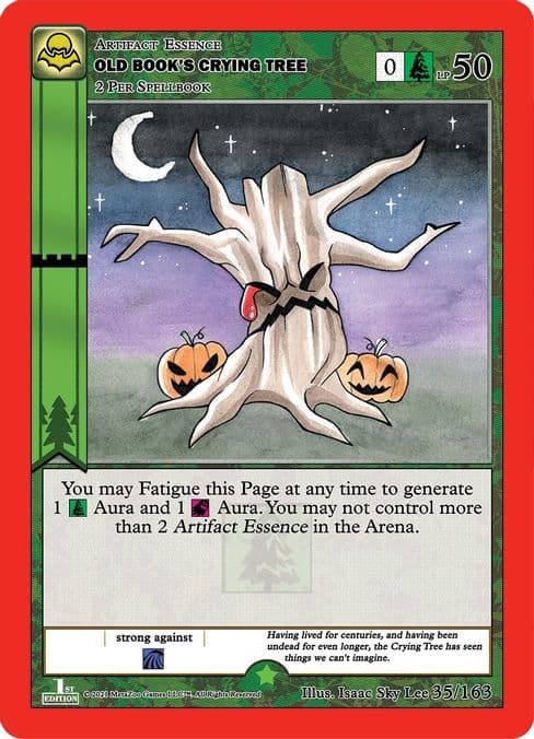 Old Book's Crying Tree