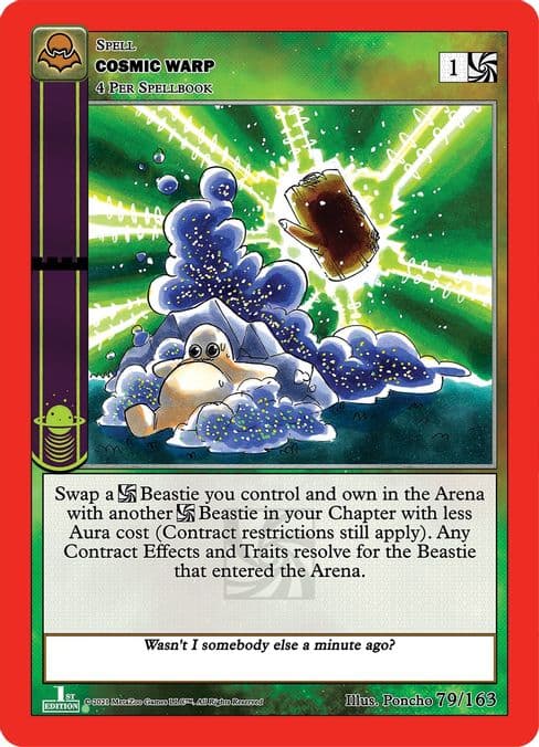 Cosmic Warp