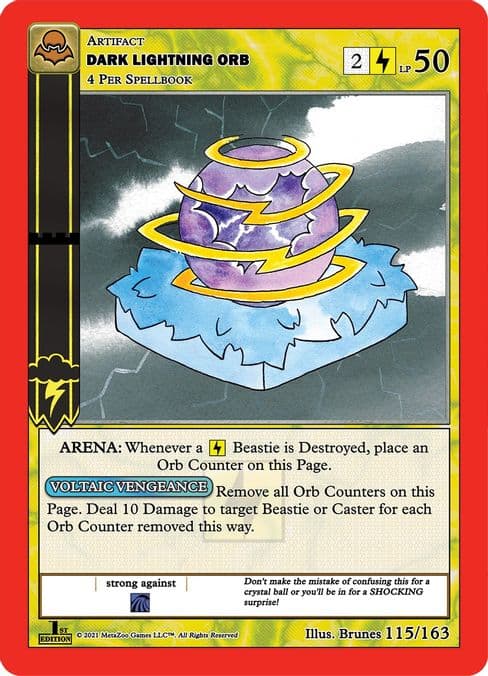 Dark Lightning Orb