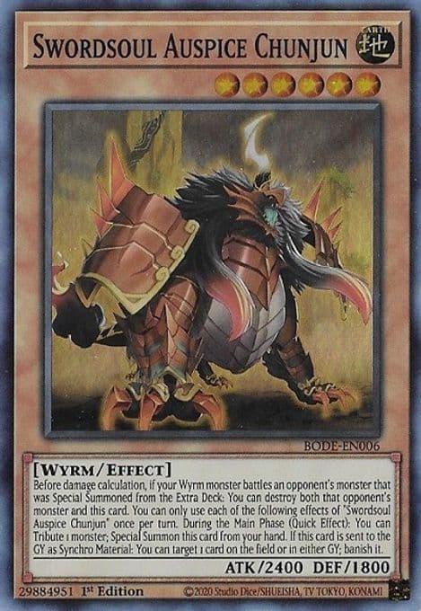 Swordsoul Auspice Chunjun