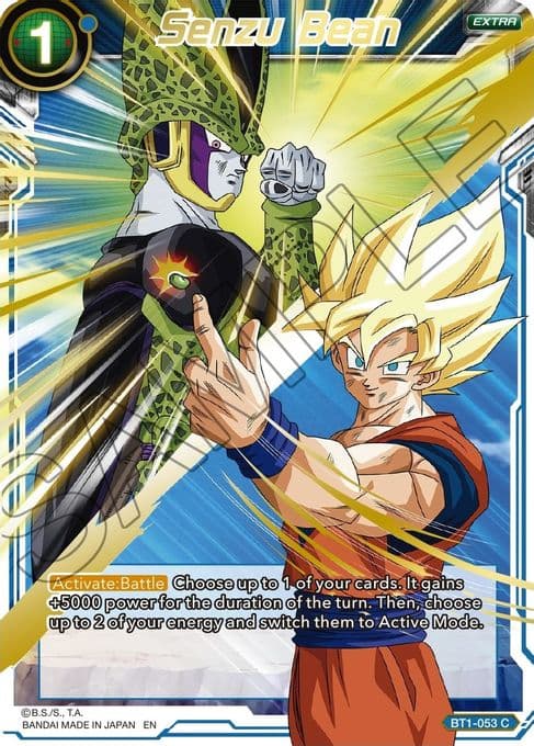 Senzu Bean (Gold Stamped)