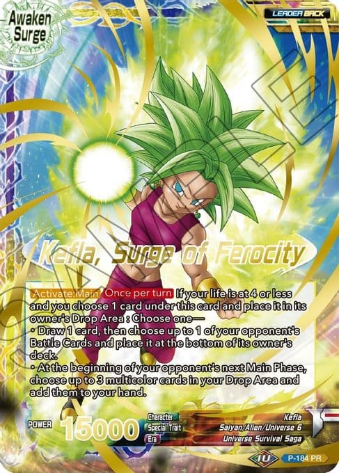 Kefla // Kefla, Surge of Ferocity (Gold Stamped)