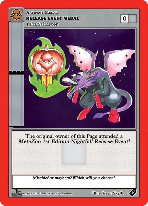 Release Event Medal (Nightfall)
