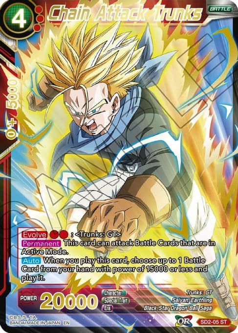 Chain Attack Trunks (Gold Stamped)