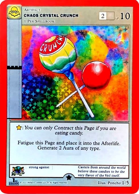 Chaos Crystal Crunch (First Edition)