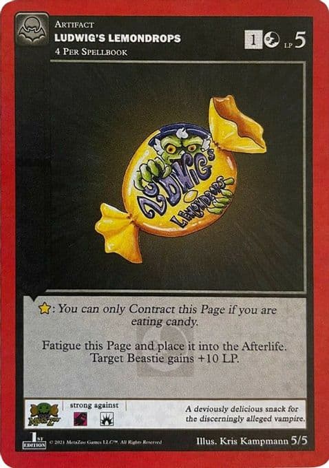 Ludwig's Lemondrops (First Edition)