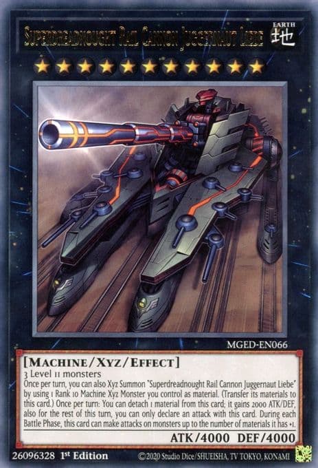 Superdreadnought Rail Cannon Juggernaut Liebe