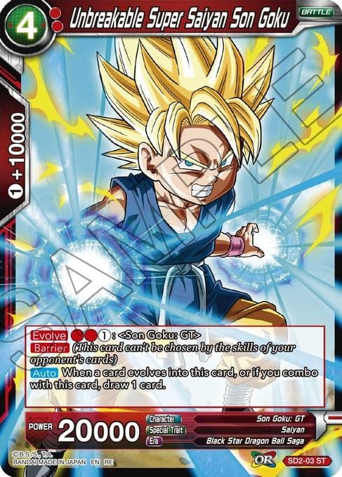 Unbreakable Super Saiyan Son Goku