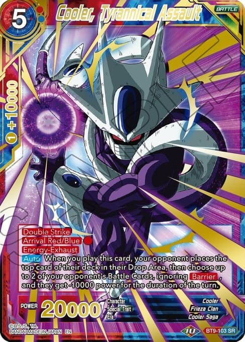 Cooler, Tyrannical Assault (Gold Stamped)