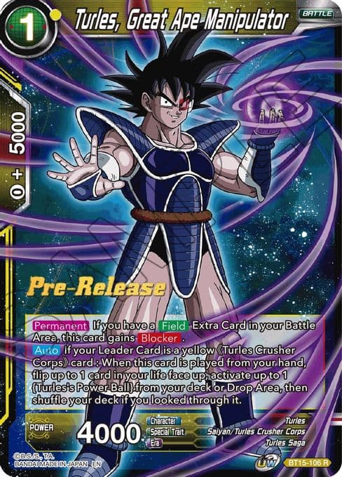 Turles, Great Ape Manipulator