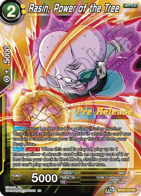 Rasin, Power of the Tree