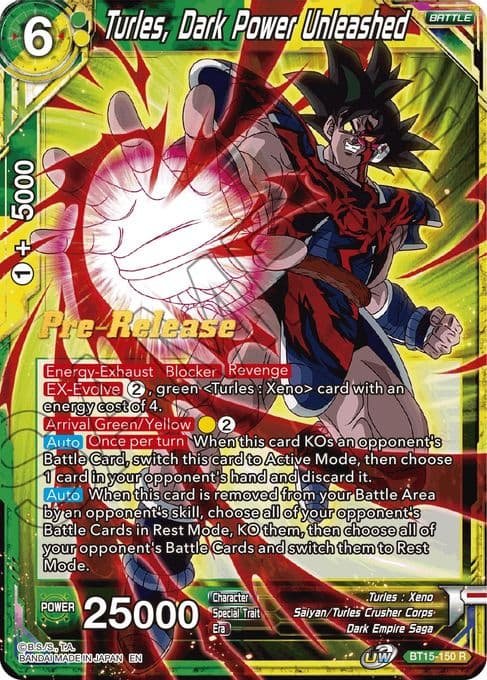 Turles, Dark Power Unleashed