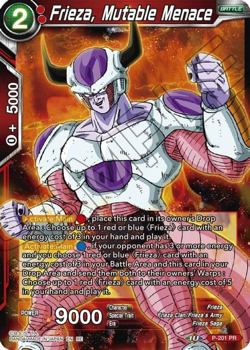 Frieza, Mutable Menace