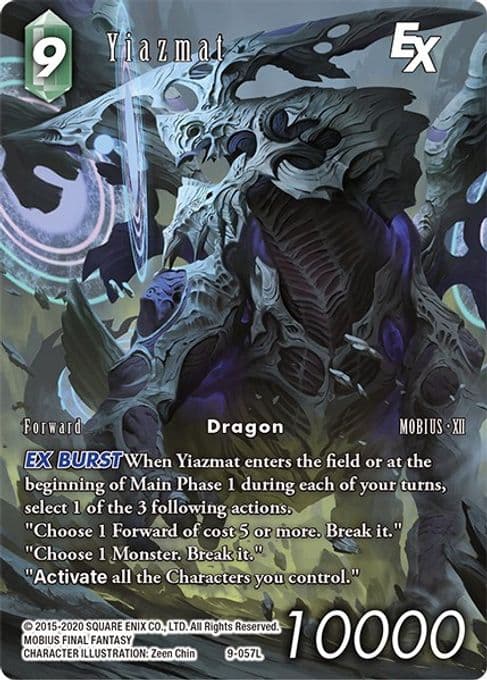 Yiazmat EX (Full Art Reprint)
