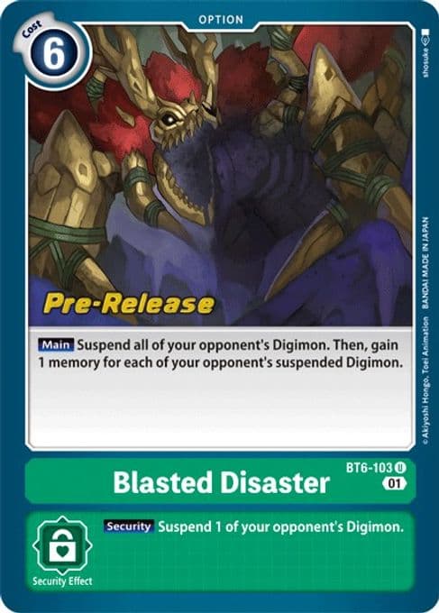 Blasted Disaster
