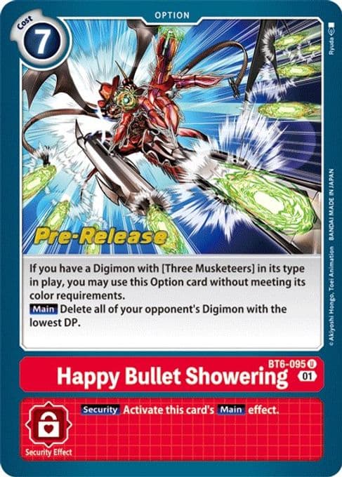 Happy Bullet Showering