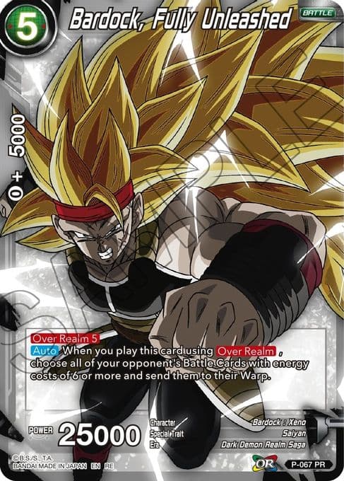 Bardock, Fully Unleashed