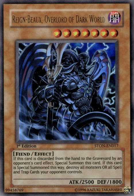 Reign-Beaux, Overlord of Dark World