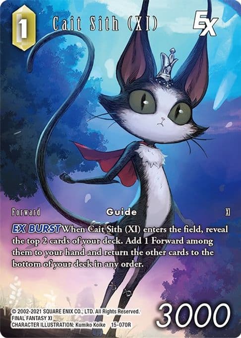 Cait Sith (XI) EX (Full Art)