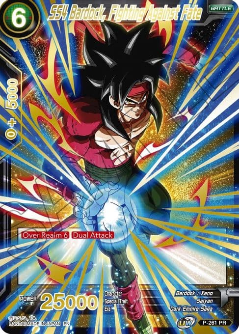 SS4 Bardock, Fighting Against Fate (Gold Stamped)