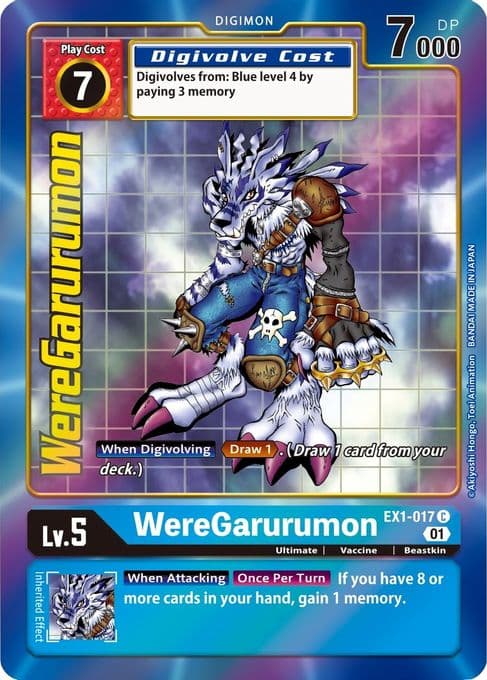 WereGarurumon (Alternate Art)