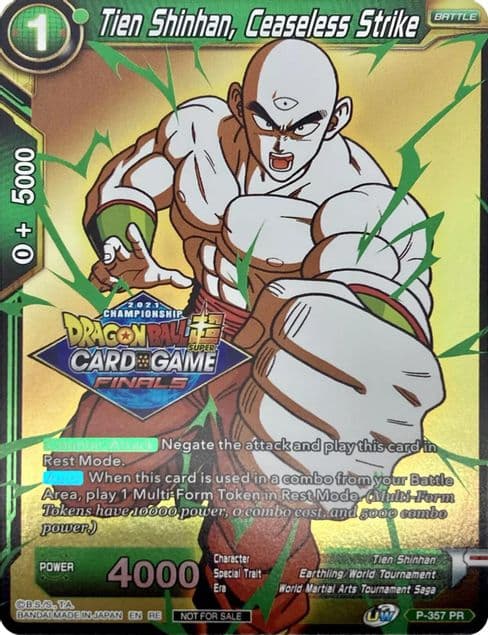 Tien Shinhan, Ceaseless Strike (Championship Pack 2021 Vault Set)