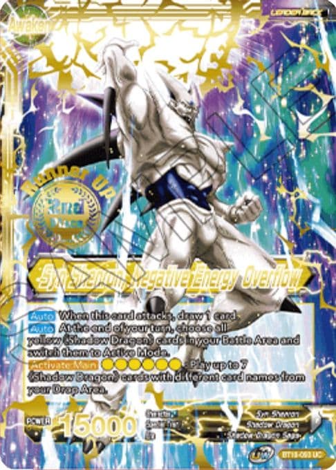 Syn Shenron // Syn Shenron, Negative Energy Overflow (2021 Championship 2nd Place)