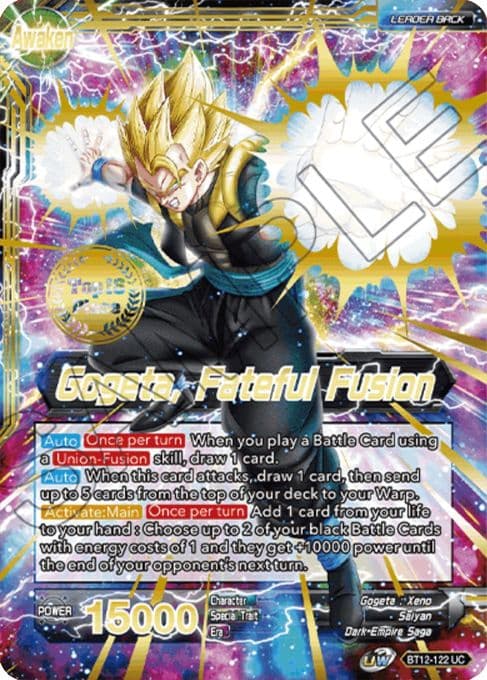Son Goku & Vegeta // Gogeta, Fateful Fusion (2021 Championship Top 16)