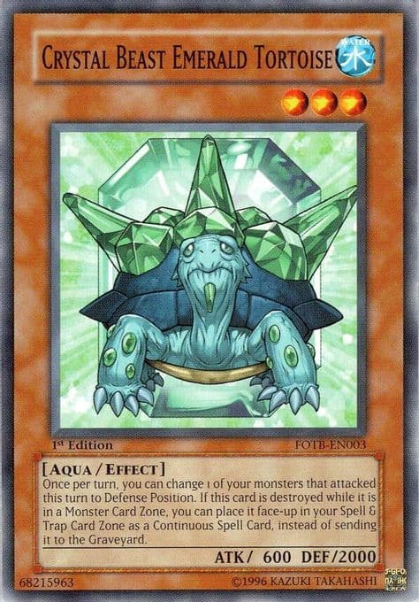 Crystal Beast Emerald Tortoise