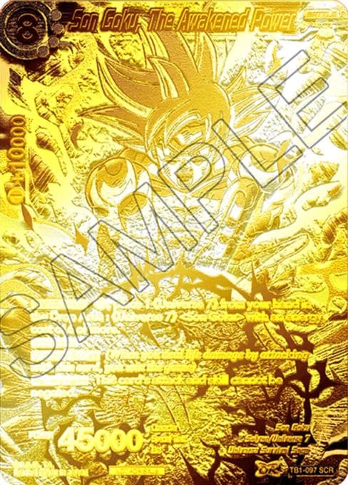Son Goku, The Awakened Power (2021 World Championship) (Metal Gold Foil)