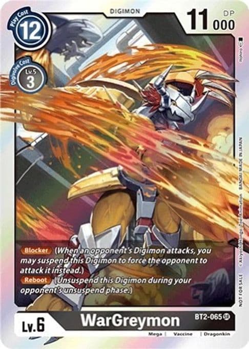WarGreymon - BT2-065 (Classic Collection)