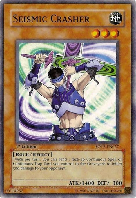 Seismic Crasher