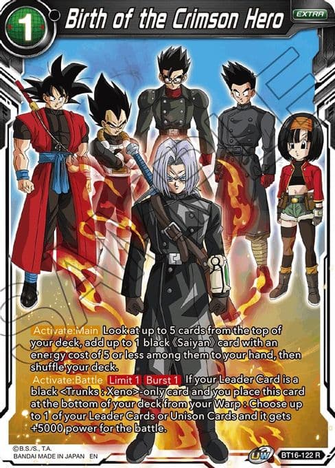 Birth of the Crimson Hero